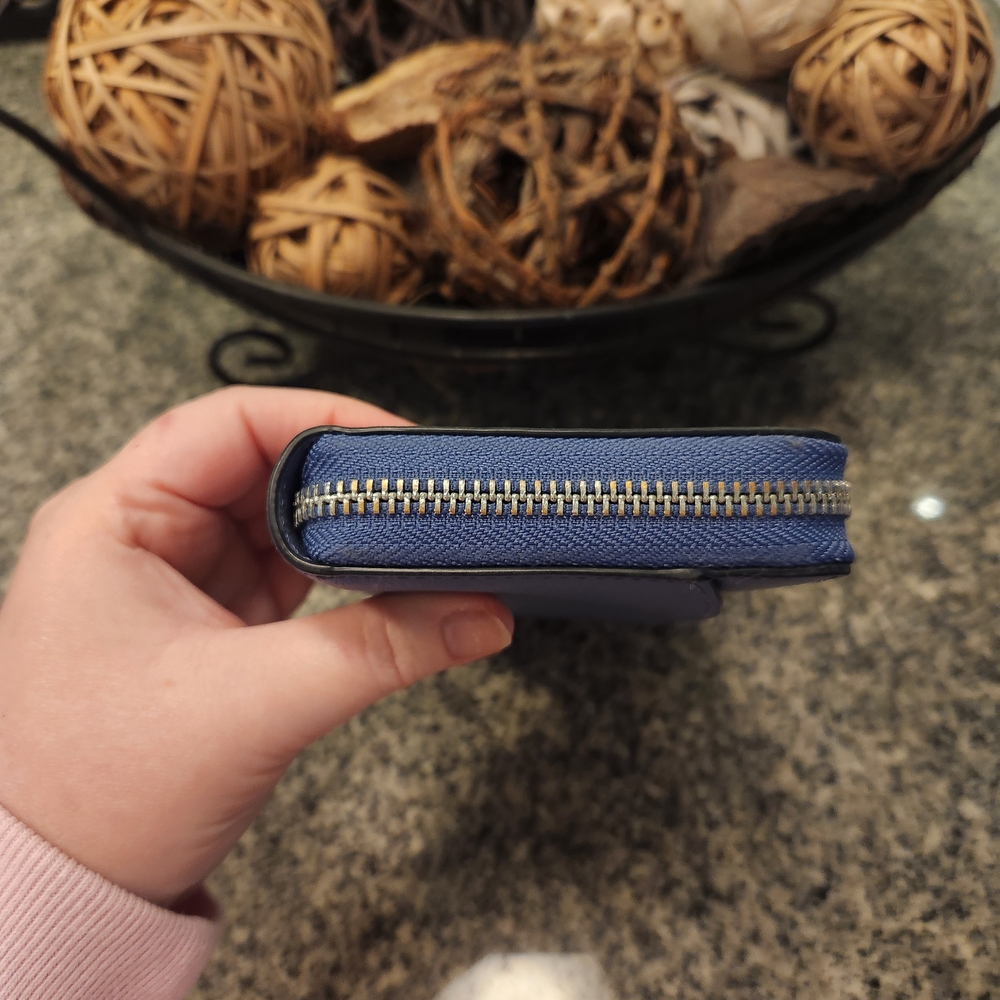 Kate Spade Adel Large Continental Wallet Color Blueberry Cobbler - Picture 5 of 14